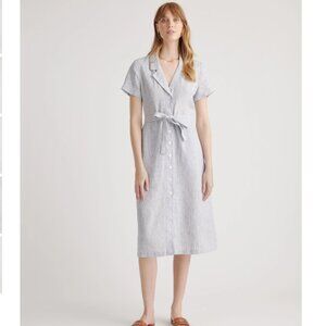 NWT Quince European Linen dress with pockets!